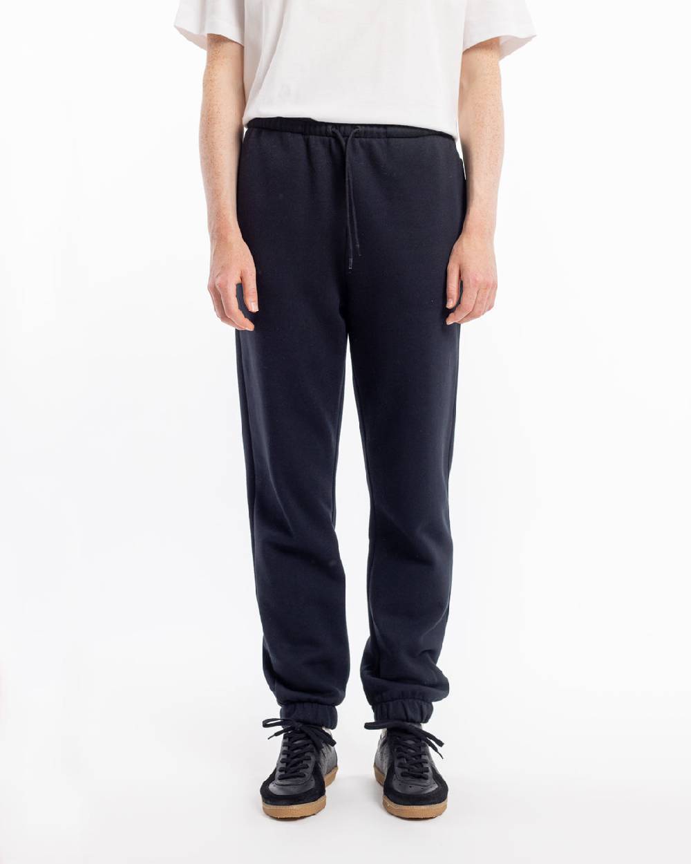 Rotholz Logo Sweatpants Bio Baumwolle - Schwarz Online Shopping