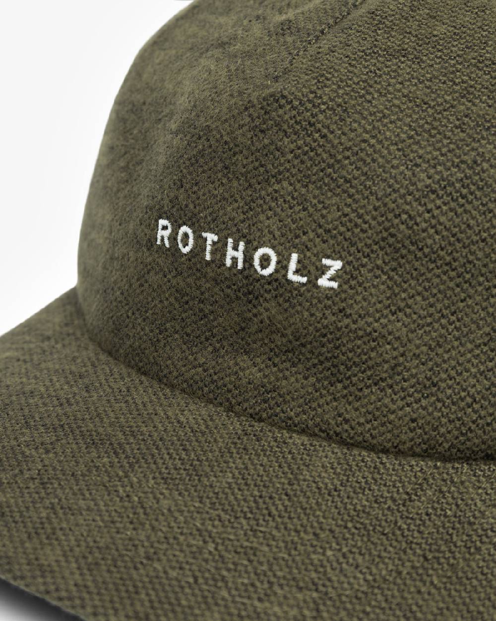 Rotholz Flannel Floppy Cap Bio Baumwolle - Grün Vatertagsangebot