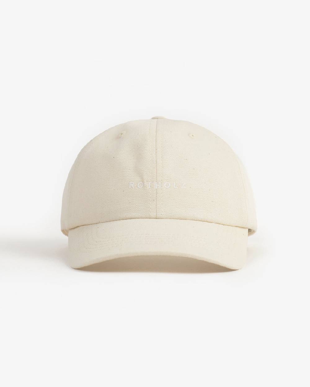 Rotholz Logo Dad Cap Bio Baumwolle - Creme Valentinstagsangebot