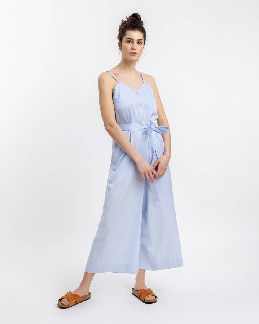 Rotholz Jumpsuit aus Lyocell Hellblau JETZT KAUFEN