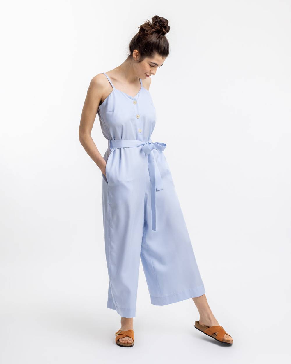 Rotholz Jumpsuit aus Lyocell Hellblau JETZT KAUFEN