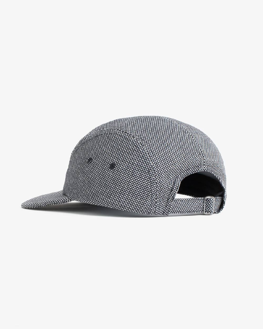 Rotholz Retro 5-Panel Cap Schwarz Kariert Black Friday Preise