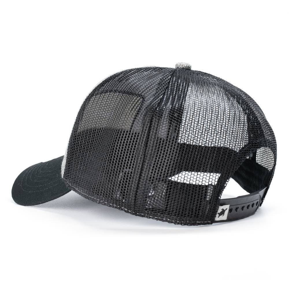 ﻿Smith & Miller Varnado Unisex Trucker Cap, grey-black Vatertagsangebot
