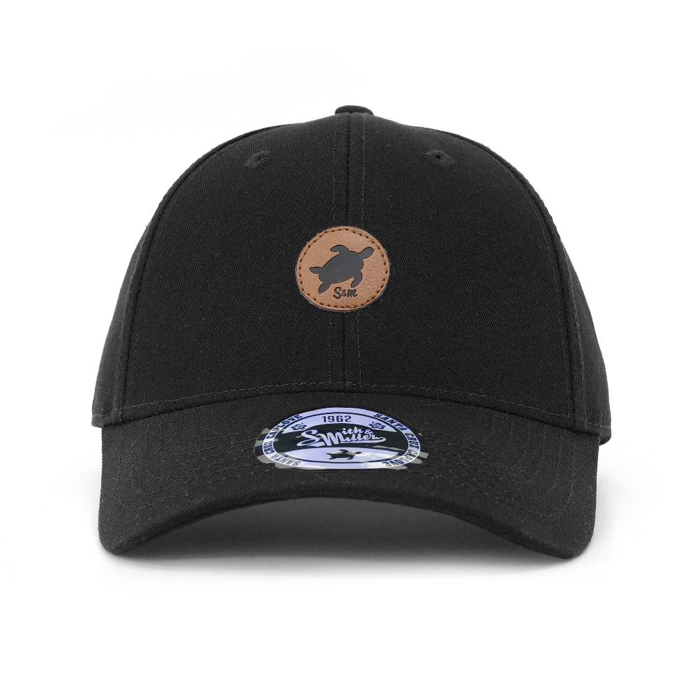 Smith & Miller Bend Unisex Curved Cap, black Räumungsverkauf