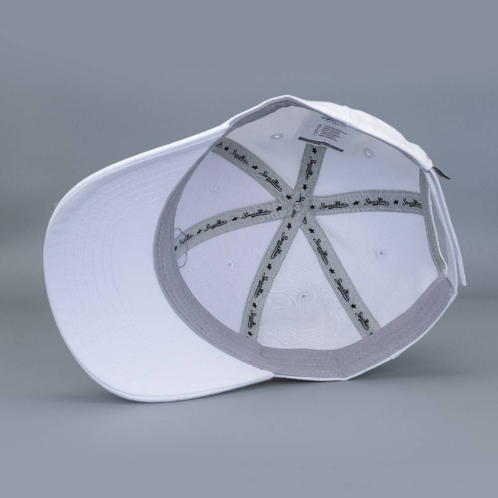 Smith & Miller Bend Unisex Curved Cap, white Tägliche Deals