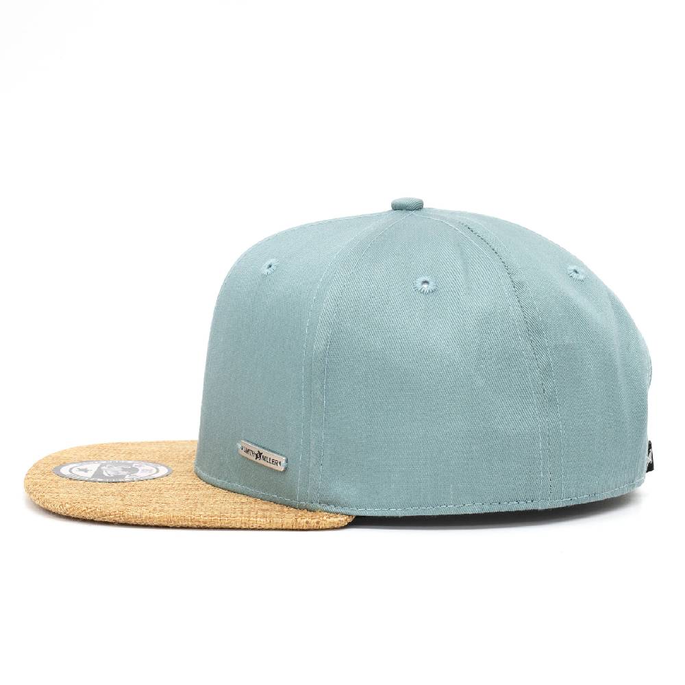 Smith & Miller Ollado Unisex Snapback Cap, sea green Neueste Stile