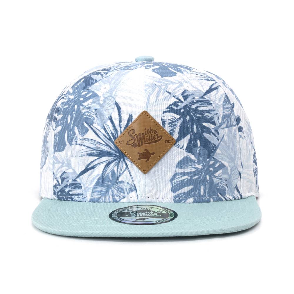 Smith & Miller Linares Snapback Cap, blau Letzter Tag