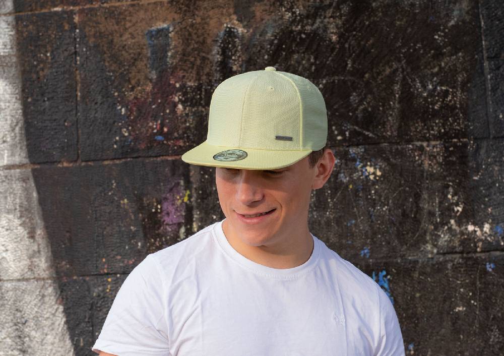 Smith & Miller Gabbs Unisex Snapback Cap, yellow Zeitbegrenzte Promotion