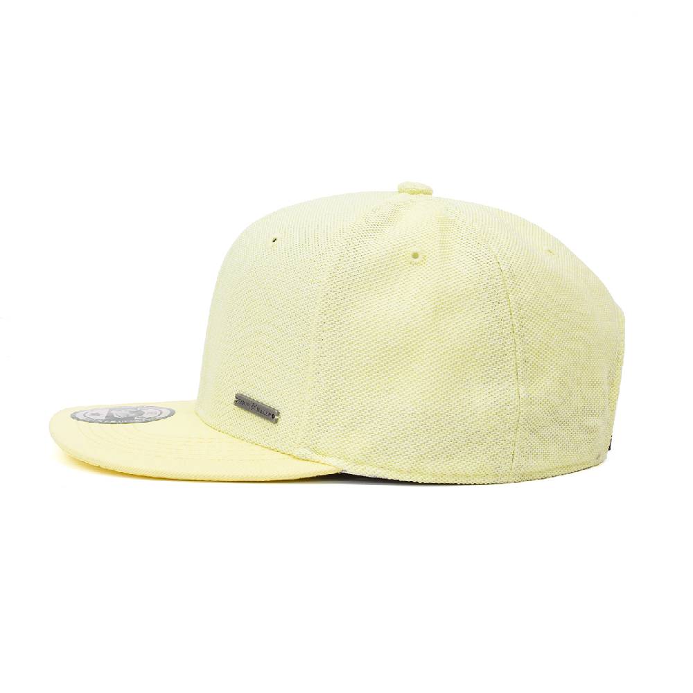 Smith & Miller Gabbs Unisex Snapback Cap, yellow Zeitbegrenzte Promotion