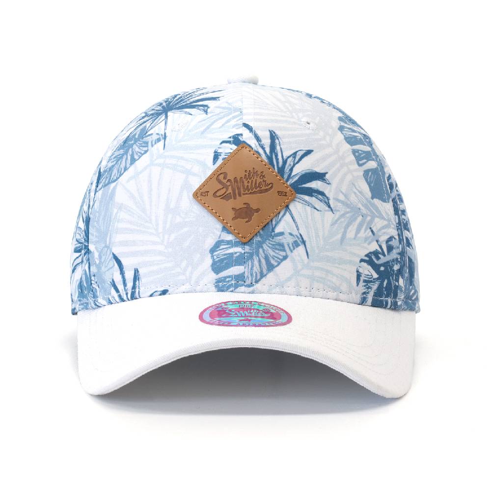Smith & Miller Loya Women Curved Cap, blue - white Vierteljährliche Förderung