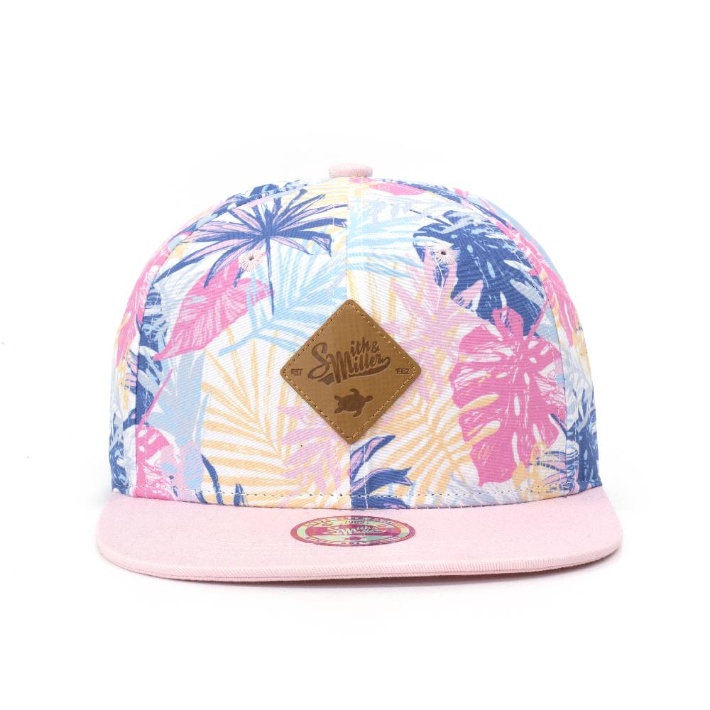 Smith & Miller Linares Women Snapback Cap, rosa Nur noch ein Tag übrig