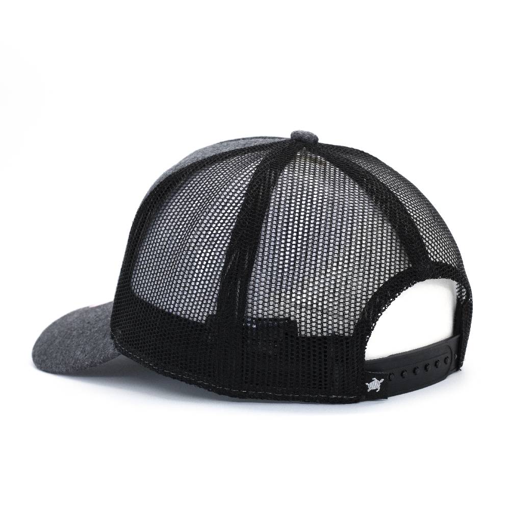 Smith & Miller Pico Rivera Women Trucker Cap, heather black Im Verkauf