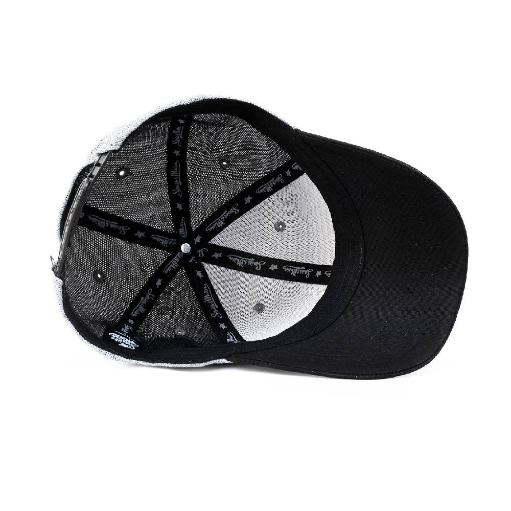 Smith & Miller Tencel Women Curved Cap, heather lt. grey-black 50% Rabatt für begrenzte Zeit