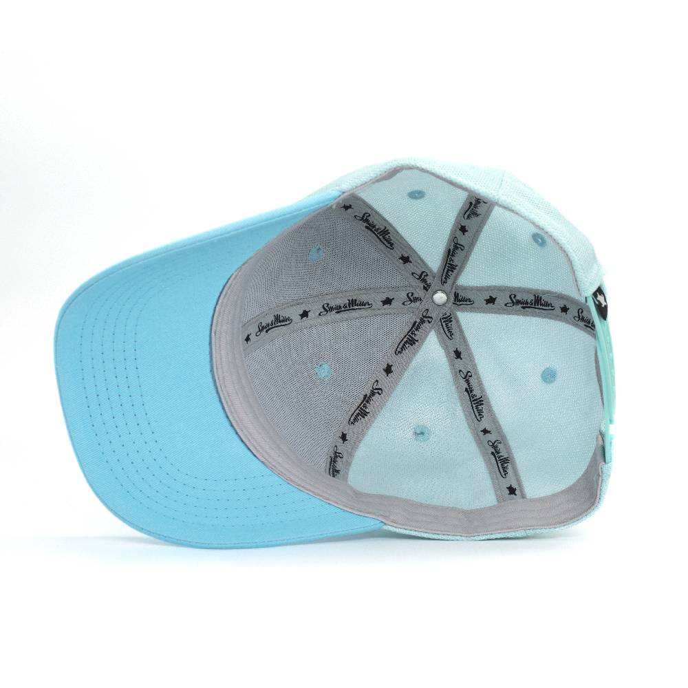 Smith & Miller Tencel Women Curved Cap, turquoise Rabatte dieses Monats