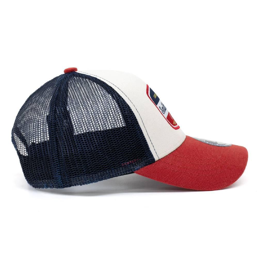 Smith & Miller Vicent Unisex Trucker Cap, antique red - stone VIP-Rabatte