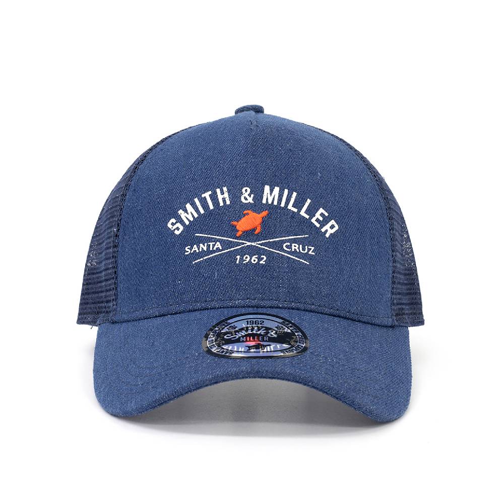 Smith & Miller Dawes Unisex Trucker Cap, denim - navy Begrenzte Freigabe