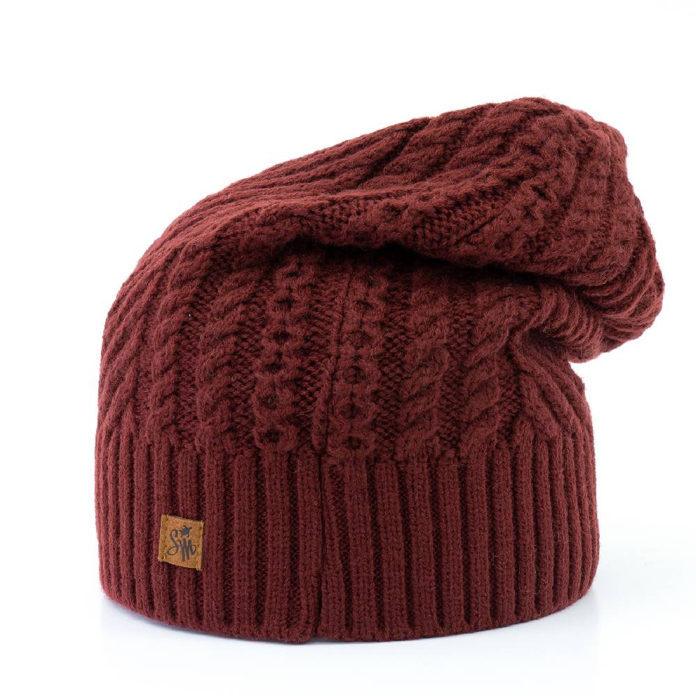 Smith & Miller Joda Beanie, bordeaux Nur noch ein Tag übrig