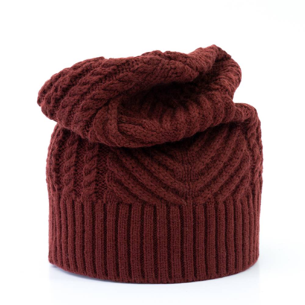 Smith & Miller Joda Beanie, bordeaux Nur noch ein Tag übrig