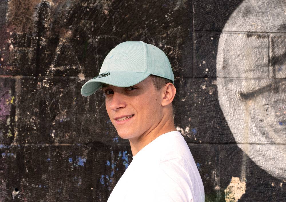 Smith & Miller Pico Arcata Unisex Curved Cap, heather mint Begrenzt auf 3 Tage