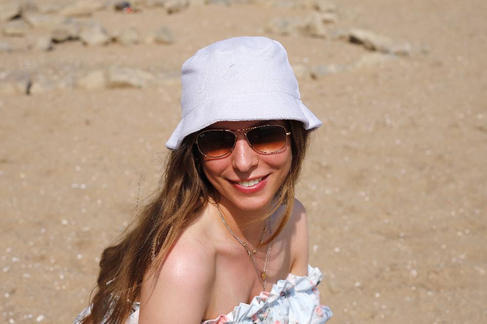 Smith & Miller Villariva Bucket Hat, white 2025