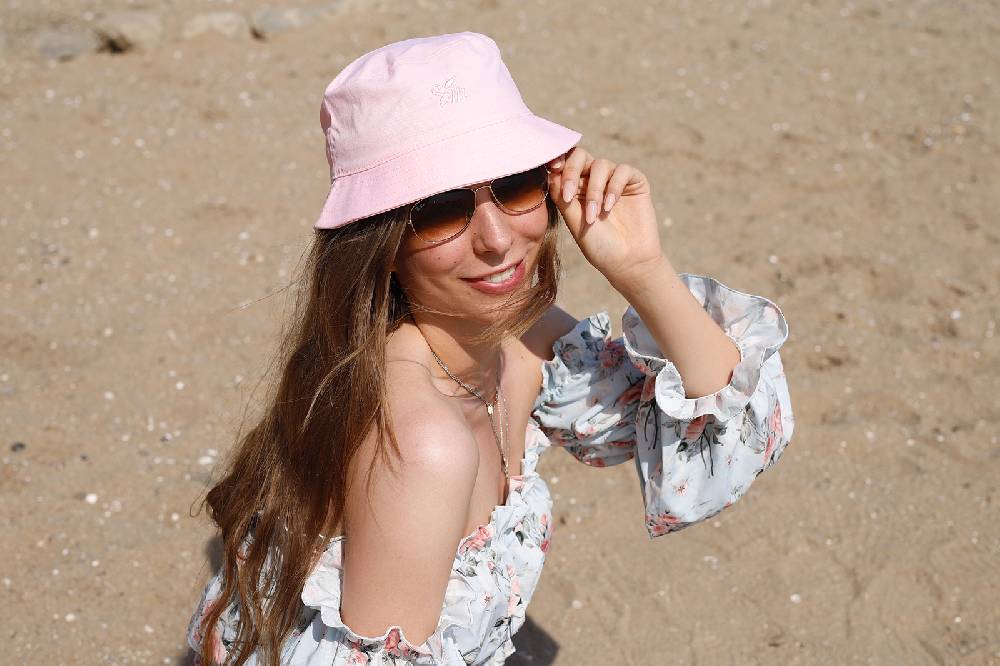 Smith & Miller Villariva Bucket Hat, lt. pink Outlet