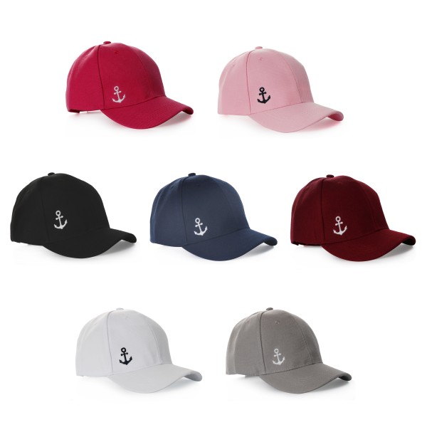 Sonia Originelli Baseball Cap "kleiner Anker" Mütze Maritim Snapback Unisex Letzter Tag