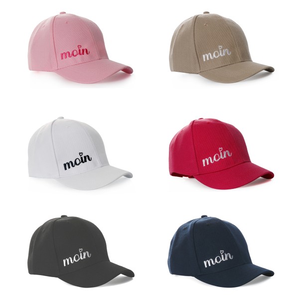 Sonia Originelli Baseball Cap "MOIN Herz" Mütze maritim Snapback Unisex Bis zu 50% Rabatt