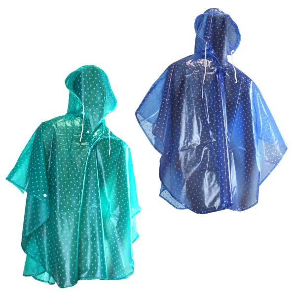 Sonia Originelli Kinder Regencape "Punkte" Regenschutz Poncho Bis zu 60% Rabatt