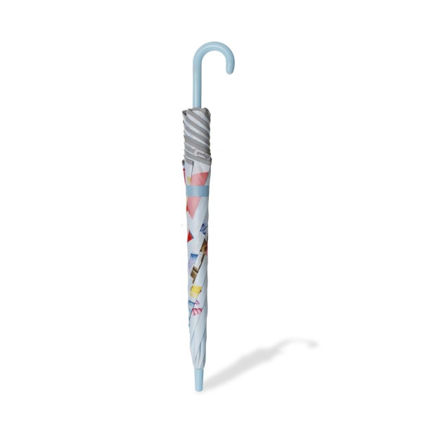 Sonia Originelli Kinder Regenschirm reflektierend Sicherheitsschirm maritim Fische Krabbe Leuchtturm Discount Store für neue Produkte