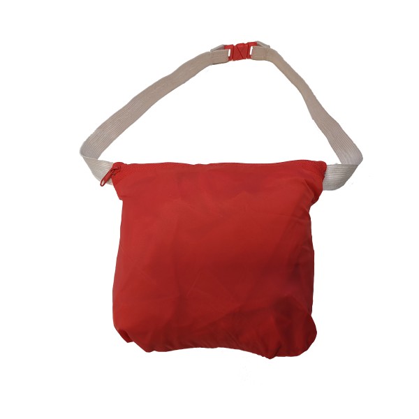 Sonia Originelli Regenjacke unisex "coralle" in Bauchtasche Reißverschluss Kapuze Kostenloser Versand international