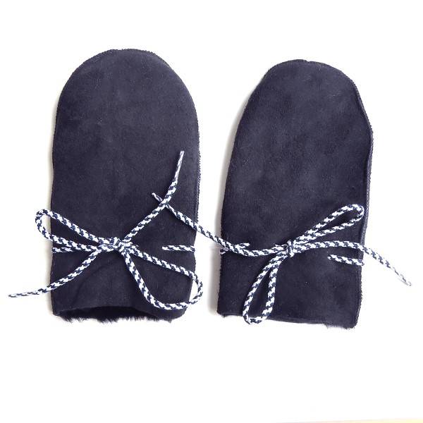 Sonia Originelli Baby Fausthandschuhe Schaf Lammfell Kordel Fäustlinge Fabrikverkauf
