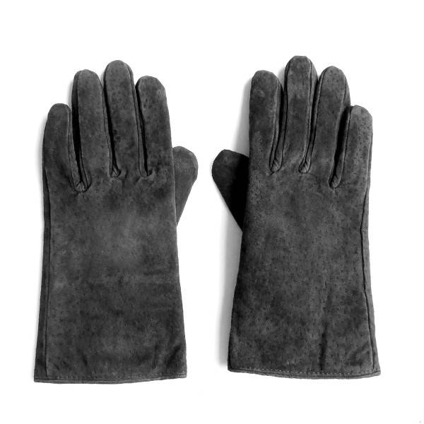 Sonia Originelli Damenhandschuhe Leder Schmal Winter Finger Gefüttert Kostenloser Versand