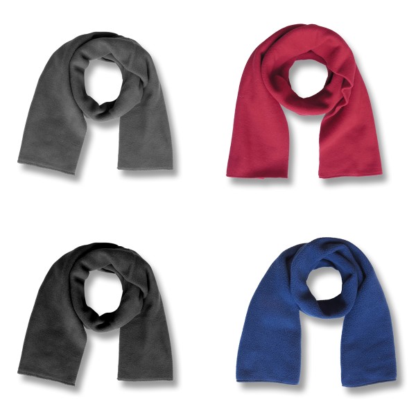 Sonia Originelli Kinderschal Fleece Winter Einfarbig Lagerräumung