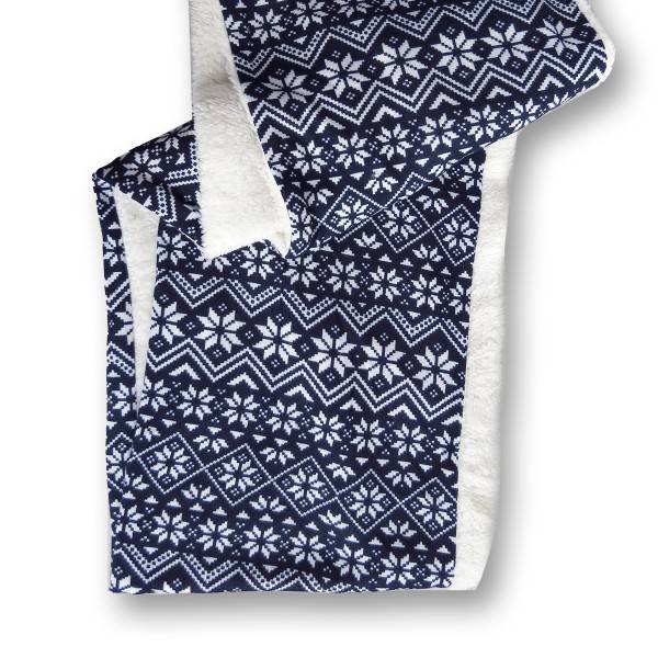 Sonia Originelli Loop "Flower" Schal Kuschelfell Polyester Winter Top Angebot
