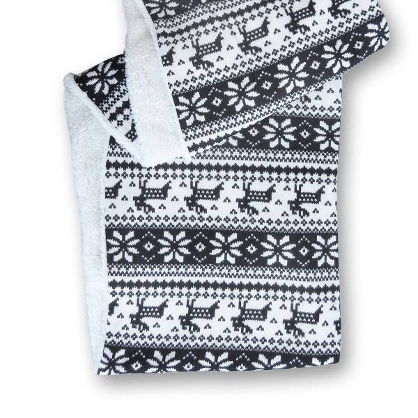Sonia Originelli Loop "Norweger" Schal Kuschelfell Polyester Winter Online Outlet