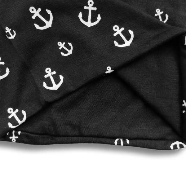 Sonia Originelli Loop Schal "Mini Anker" Maritim Allover Print Sommer Mundschutz Atemschutz Kauf eins, bekomm eins gratis
