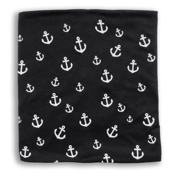 Sonia Originelli Loop Schal "Mini Anker" Maritim Allover Print Sommer Mundschutz Atemschutz Kauf eins, bekomm eins gratis