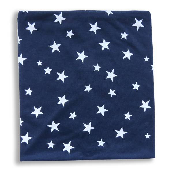 Sonia Originelli Loop Schal "Mini Sterne" Allover Print Sommer Mundschutz Atemschutz Tägliche Deals