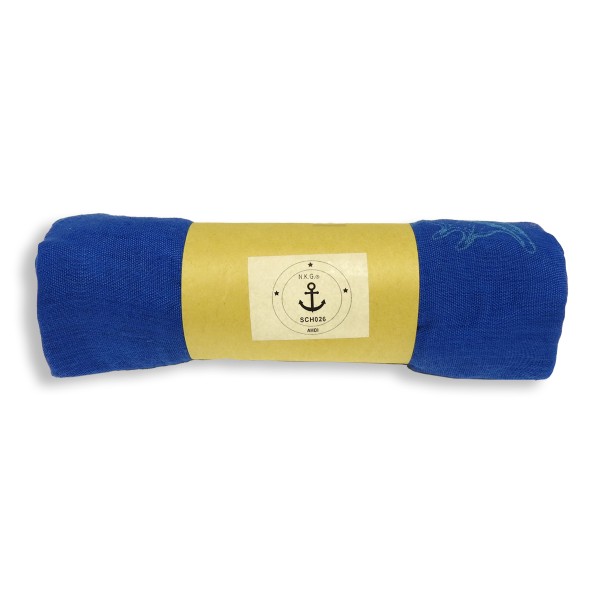 Sonia Originelli Loop Schal "Muschel" Maritim Reliefdruck Sommer Sonderangebote