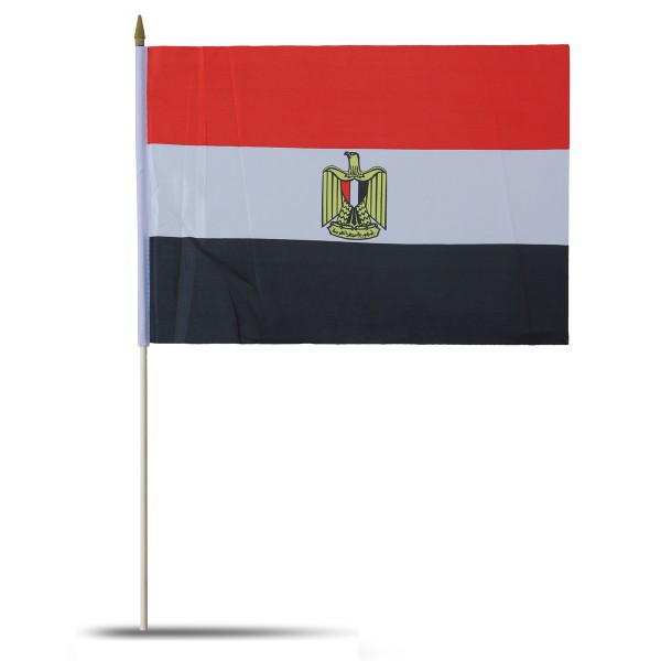 Sonia Originelli 10er Set Fahne Flagge Winkfahne "Ägypten" Egypt Handfahne EM WM Begrenzte Freigabe