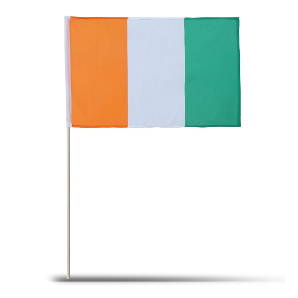 Sonia Originelli 10er Set Fahne Flagge Winkfahne "Elfenbeinküste" Ivory Coast Handfahne EM WM Discount Store für neue Produkte