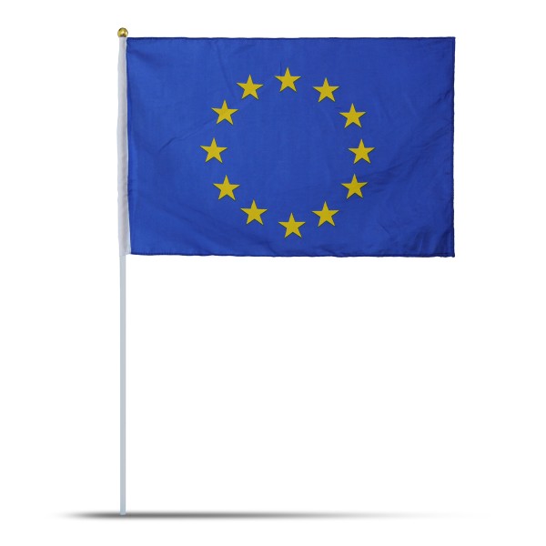 Sonia Originelli 10er Set Fahne Flagge Winkfahne "Europa" Europe Handfahne EM WM Riesige Rabatte