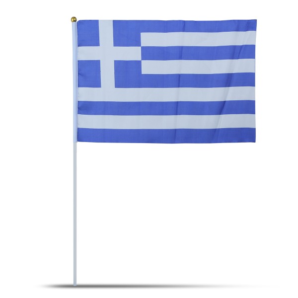 Sonia Originelli 10er Set Fahne Flagge Winkfahne "Griechenland" Greece Handfahne EM WM Begrenzt auf 3 Tage