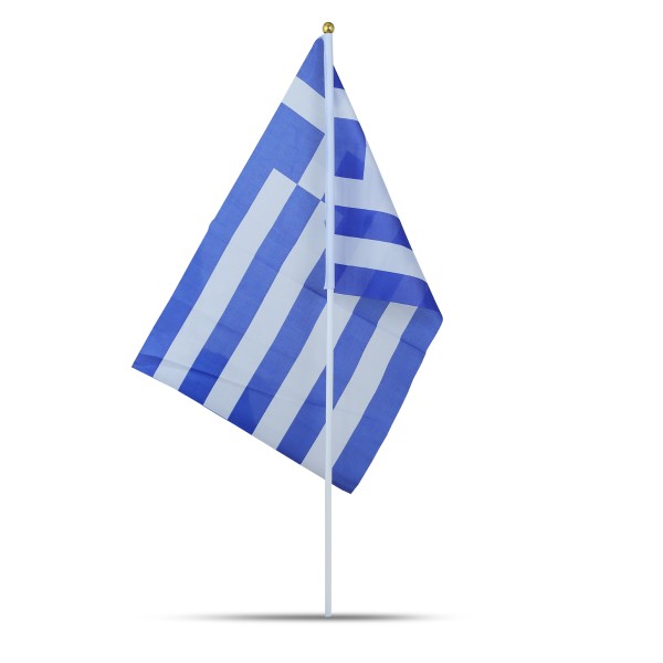 Sonia Originelli 10er Set Fahne Flagge Winkfahne "Griechenland" Greece Handfahne EM WM Begrenzt auf 3 Tage