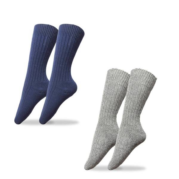 Sonia Originelli 1 Paar Herren Polarsocken super soft mit Froteé Sohle zollfrei
