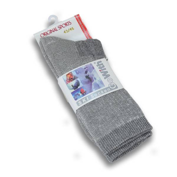 Sonia Originelli 1 Paar Ski Socken Wolle Winter Unisex Strümpfe grau Rabatte dieses Monats