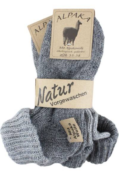Sonia Originelli 2 Paar Alpakasocke "Medium" Umschlag Warm Schaf Wolle Hotsell