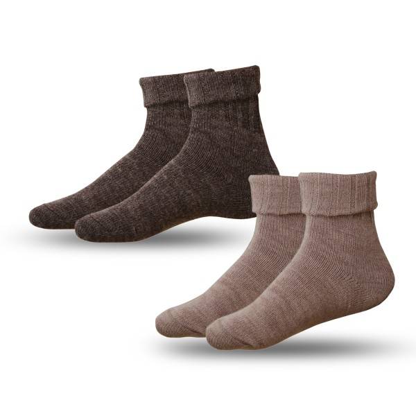 Sonia Originelli 2 Paar Alpakasocken "Dünn" Umschlag Alpakawolle Unisex Winter Limitierter Zeitrabatt