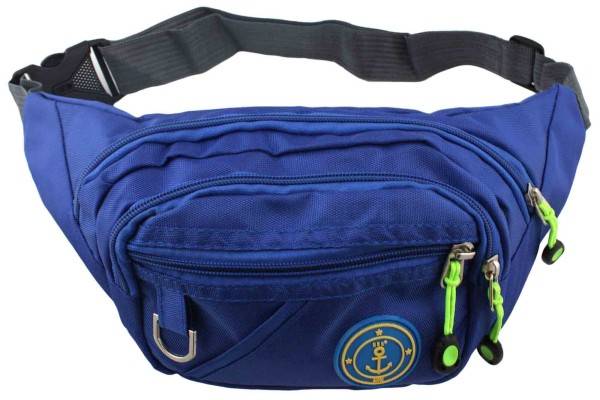 Sonia Originelli Bauchtasche Crossbody Bag Gürteltasche Anker Strand maritim wasserabweisend Begrenztes Angebot