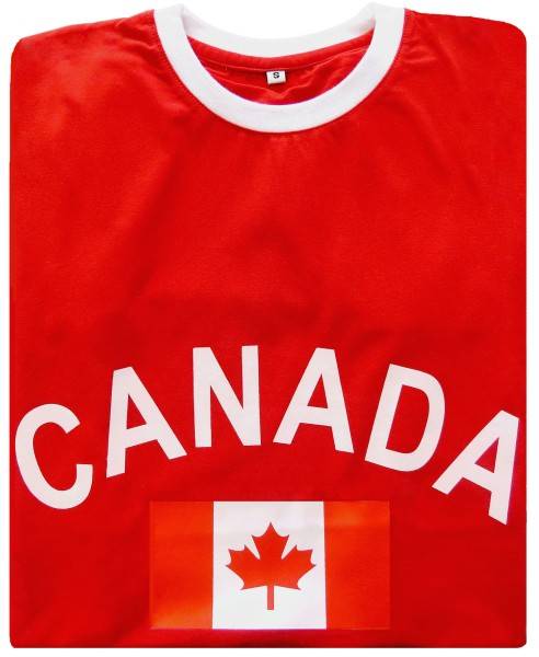 Sonia Originelli Fan-Shirt "Canada" Unisex Fußball WM EM Herren T-Shirt VIP-Rabatte